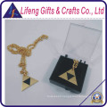 Custom Made Logo Promotional Gold Necklace with Chain